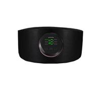 Abdominal Massage Belt - Rechargeable Fitness Smart Waist Trainer | 6 Modes & 18 Speed Levels, Soft Leather, Unisex Muscle Stimulator For Slimming, Relaxation & Home Workout