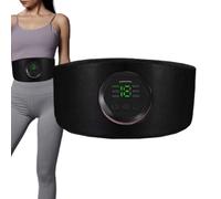 Abdominal Massager, Ab Stimulator Belt, 2.56 x 1.77 x 0.47 inches, Smart Body Sculptor, 18 Intensity Levels, 6 Massage Modes, Rechargeable Design, Ideal for Cellulite Reduction, Gym, Workplace