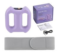 Abdominal Massager - Rechargeable Digital Display of 5 Modes, Vibrating with Adjustable Strap | for Fitness Training Glutes Back Thigh Arm Shoulder