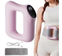Abdominal Massagers - Electric Fascia, Belly Cellulite Massage Machine for Waist Legs Full Body, Fat Burning & Slimming, Stomach for Weight Loss, Rechargeable (30W, PP & Silicone)