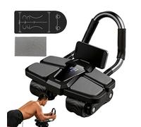 Abdominal Reinforcement Wheel | With Elbow Support, Abdominal Roller with Built-in Phone Holder - For Office Gym Outdoor Garage Indoor Apartment