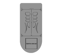 Abdominal Roller Mat | Long Thick Reusable Exercise Mat Non Slip Quiet Yoga Mat for Knees and Abdominal Exercises | for Yoga Jumping Rope Stretches and Stretches