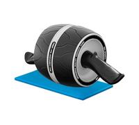 Abdominal Roller - Rota a-b Roller Wheel | Non-Slip Handle Design Silent Trainer with Knee Pad | Muscle Workout Double Wheel Abdominal Roller for Men, Women, Athletes, Teens
