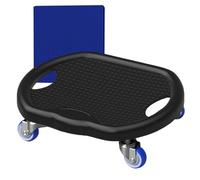 Abdominal Roller - Silent Training Roller - Home Fitness with Mat | Full Body Exercise Equipment to Strengthen Fat Burning Muscles and to