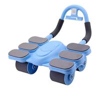 Abdominal Roller Wheel, Abdominal Exercise Roller - Automatic Bounce Abdominal Training Machine - Wheel Abdominal Training Equipment for Women and Men