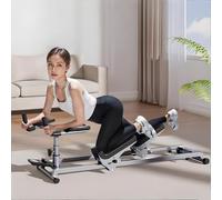 Abdominal Trainer Machine, Adjustable Incline Levels, Height Adjustment, Sports Data Recording, Ideal for Weight Loss and Muscle Building