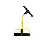Abdominal Trainer - Multifunctional Fitness Resistance Bands | Non-Slip 4-Tube Pedal Ankle Puller With Strong Elastic Stretch Design For Fitness Yoga Training Sports Workout Indoors Outdoors