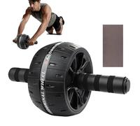 Abdominal Trainer Roller, Fitness Ab Wheel, Training Equipment, Home Gym Ab Machine, Ab Wheel Roller with Knee Pad for Abdominal Strength, Core Training, and Home Gym Workouts