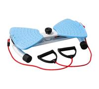 Abdominal Trainer Rotating Board, Abdominal Trainer Quiet Rotating Board with Resistance Bands for Fitness Workout at Home and in the Home