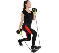 GadgetZone Durable Resistance Band with Handles Elastic Glute Exercise Resistance Bands For Women Men Fitness Exercise Equipment For Home Use Pilates Gym Workout Fitness Accessories