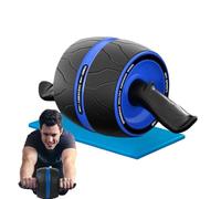 Abdominal Training Roller, Muscle Trainer with Double Roller System, with Knee Protection for Home, On the Go, Gym, Abdominal Training