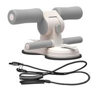Abdominal Vacuum Machine - Double Suction Core Trainer Abdominal Trainer, Adjustable 3 Levels Pull Rope, Portable Abominal Assistance Equipment, Eserc Machine
