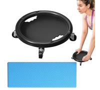 Abdominal Wheel - 360° Rotating Slider With Knee Pad | Silent Abdominal Exercise Board | Full Body Fat Burn, Training | Abdominal Exercise Equipment
