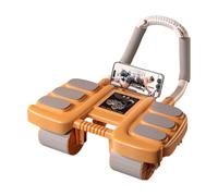 Abdominal Wheel Ab Roller, Automatic Rebound Abdominal Wheel With 6 Elbow Supports, Abdominal Exercise Machine Ab Wheel Roller With 4 Wheel Support For Core Strength Training Fitness Trainer Core Work