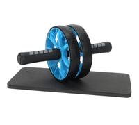 Abdominal Wheel, Ab Wheel With Protection Mat Workout Roller Abdominal Exercise Fitness Equipment Stainless Steel Handles(Blue)