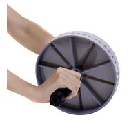 Abdominal Wheel - ABS Exercise Roller, Core Strength Trainer, Grip Training Tool, Robust Muscle Toning Devices, for Beginners, Home Fitness, Fitness States, Balance Conditioning Routine Use