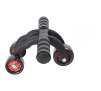 Abdominal Wheel Black Three-wheel Household Exercise Fitness Equipment