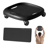 Abdominal Wheel - Exercise Roller with Knee Mat | Sliders Core 360 Degrees Rotating Fitness Equipment Workout Waist Women Gymnastic Tool Home Shaping