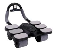 Abdominal Wheel Roller - Sports Sliders For Core Trainer | Ab Roller | Elbow Support Ab Workout Wheel | Plank Abdominal Exercise Equipment Muscles Strengthening Equipment For Training Fitness