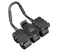Abdominal Wheel with Automatic Bounce | Abdominal Trainer with 6 Wheels, Core Trainer with Phone Holder for Abdominal Exercises at Home or in the Gym