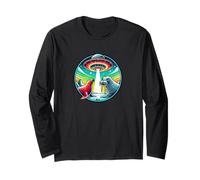 Abducted Alien Spacecraft Outer Space Abduction Long Sleeve T-Shirt