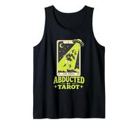 Abducted By Tarot UFO Alien Funny Sci-Fi Occult Tank Top