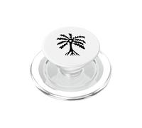 Abe Dua African White Adinkra Symbol Ghana Palm Tree Wealth PopSockets PopGrip for MagSafe