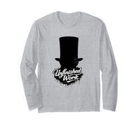 Abe Lincoln Hat Unfinished Work Gettysburg Address Long Sleeve T-Shirt