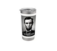 Abe Lincoln Internet Quote Stainless Steel Insulated Tumbler