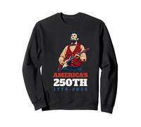 Abe Lincoln Rock Guitar Nation's 250th 1776-2026 Sweatshirt