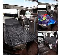 ABE Non-Inflatable Double-Sided Folding Car Mattress for SUV, Portable Camping Bed for Back Seat, Travel Sleeping (Dinosaur World)
