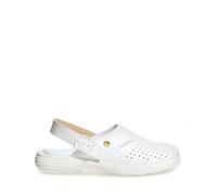 Abeba Work Shoes The Original Plus Clog - Mikrofaser, Perforiert, OB, Esd, Src