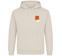Abebe Bikila Olympics Icon Frame Men's Hoodie - Beige / M