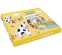ABECEDAIRE - MON PETIT COFFRET AIMANTE: Avec 2 tableaux magnétiques et + de 100 aimants pour découvrir l'alphabet !