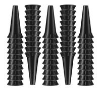 ABECIOUS Diagnostic Otoscope Covers - Pack of 50 | Universal, High-Quality Disposable Plastic Ear Otoscope Specula Tips 2.5mm & 3.5mm (25 Piece of Each Size) for Adults & Children