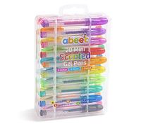 Abeec 20 Mini Gel Pens Set - Glitter, Neon, and Pastel Colors for Kids