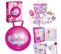 abeec Barbie Ultimate Gift Bundle - Mini Bag Collection, Space Hopper & Colour Reveal Diary Set - Barbie Accessories, Stationery & Outdoor Toy - Barbie Gifts for Girls