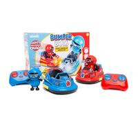 abeec Bumper Bots Remote Control Bumper Cars Set | 2 Player RC Battle Game with Lights & Eject Feature | Kids Toys Age 3 4 5 6, Boys and Girls Gift, Fun Racing Car Game for Children