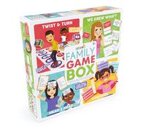 Abeec Family Game Box - 4 Board Games In 1 - For Kids And Adults