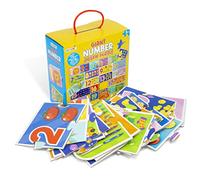 abeec Giant Number Puzzles - Floor Jigsaw Puzzles For Kids - Includes 30 Giant Floor Puzzle Pieces - Educational Toys - Toddler Games - Number Puzzle