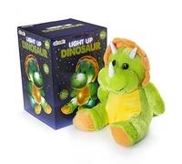 Abeec Light Up Dinosaur - LED Night Light & Teddy Bear with 6 Colours