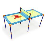 abeec Portable Table Tennis Set - Indoor & Outdoor Games With Bats and Balls for Kids - Giant Garden Games