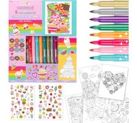 Abeec Scented and Metallic Colouring Set with Stickers