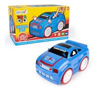 abeec Tap & Go Sports Car - Blue Touch-Controlled Toy for Toddlers Aged 3 Years and Up with Fun Sounds for Kids and Boys Who Love Interactive Play Vehicles
