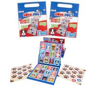 abeec Who's My Good Dog Age 4+? Travel Game | Portable Guessing Game for Kids | Dog-Themed Guess Who Board Game | Plane, Car & Holiday Activities | Fun Travel Essentials for Kids