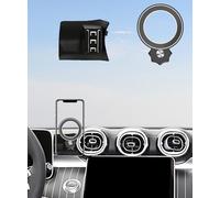 AbeeyGeomarn Car Phone Holder for Mercedes Benz GLC Class 2023 2024 2025 / C Class 2022-2025 Accessories Compatible with MagSafe Hands-Free 360 Degree Rotation Adjustable Cell Phone Mount