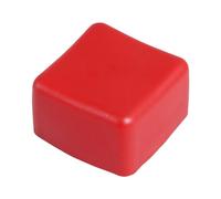 Abeicy 1-5/8" Strut Channel Cap, Red Plastic Square End Caps for Struts End to Protect The End of The Unistrut Channels (50 Pack)