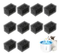 Abeillo 10Pcs Cat & Dog Water Fountain Sponge Filter Replacement, Upgraded Sponger Foam Filter for 2.8L Pet Fountain