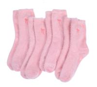 Abeillo 4 Pairs Fuzzy Socks for Women Cozy Fluffy Slipper Socks Soft Thick Home Sleeping Sock Coquette Warm Winter Clothing