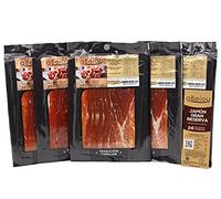 aBeiou. 500gr Sliced Great Reserve DUROC Premium Boneless HAM. Spanish Serrano. Matured +24-25 Months (Vacuum-Packed ham) Manufactured in Guijuelo (Spain). Pack 5x100gr envelopes